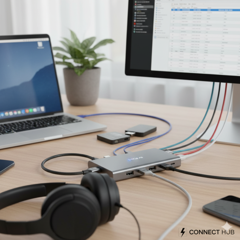 Hub Multipuerto USB-C (con PD)